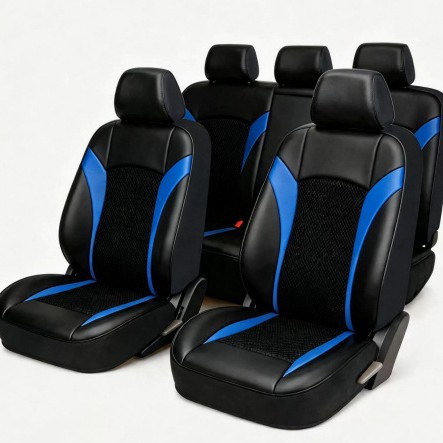 New cross-border car seat cushion, single-person car seat cushion, leather breathable cushion, European and Middle Eastern car seat cushion