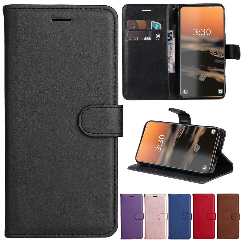 Suitable for Samsung S23Ultra Flip Phone Leather Case Galaxy S22 S21 S20 Wallet Protective Case