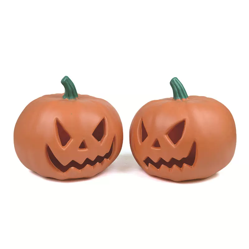 万圣节南瓜灯道具装饰品商场橱窗摆件户外场景布置镂空发光大南瓜