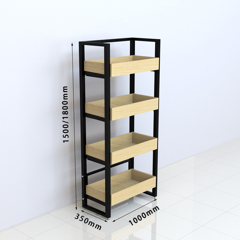 플랫 박스 과일 랙