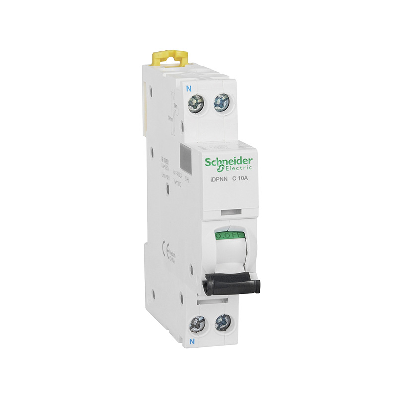 Schneider IDPNA miniature circuit breaker 1P+N without leakage protection for household use, IC65N air switch