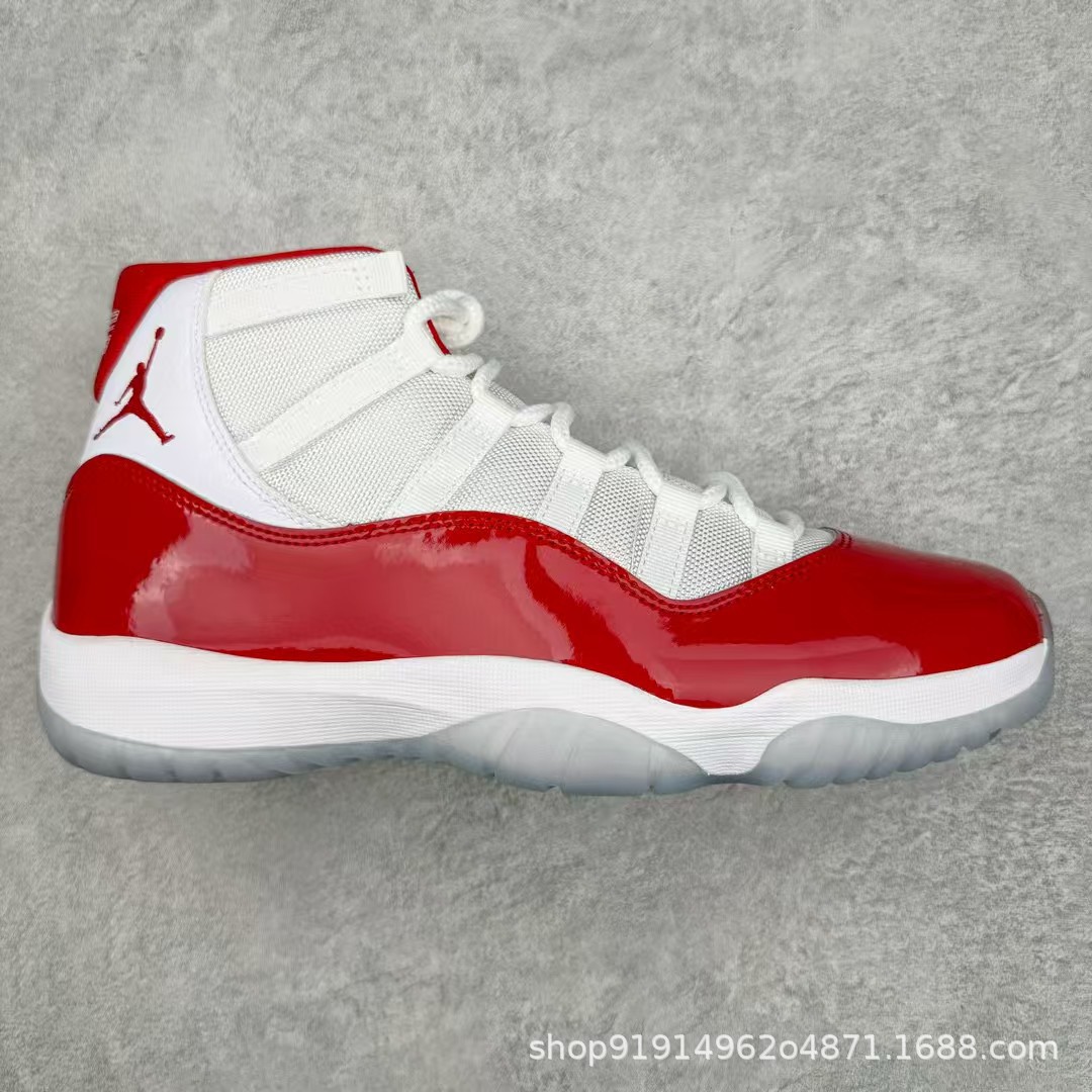 1: 1 original en el extranjero Jordan AJ11 verdadero cojín de carbono con amortiguación inferior 48.5 zapatillas de baloncesto masculinas y femeninas image 22