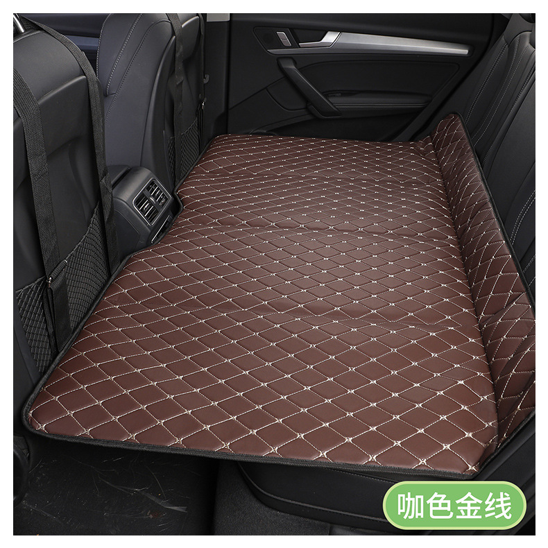 Car Rear Sleeping Mat Foldableable Portable Kidsren's Rear Seat Mattress Car Suv Free Inflatable Car Travel Bed