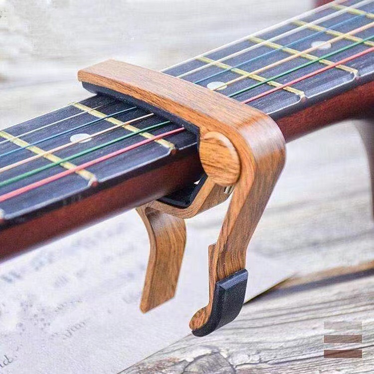 Folk Guitar Tuning Lever, Wood-Wave Ukulele Tuning Lever, Metal Guitar Tuning Lever