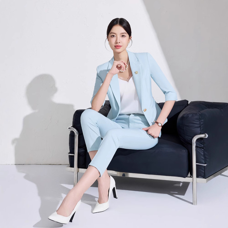 Casual Suit Jacket Women's Spring and Autumn New High-end Sense Women's Dress Slim-fit Suit Wear Elegant Professional suit