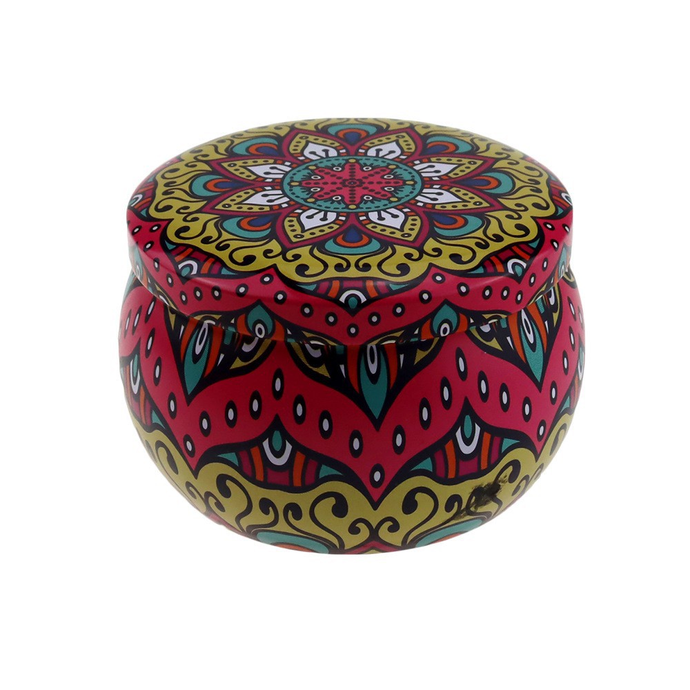 Latas de hojalata personalizadas para velas y alimentos, cajas de regalo, galletas, té y caramelos, fabricantes de Dongguan image 9
