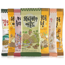 韓國進口芭蜂湯姆農場35g包扁桃仁腰果芥末山葵堅果蜂蜜黃油杏仁