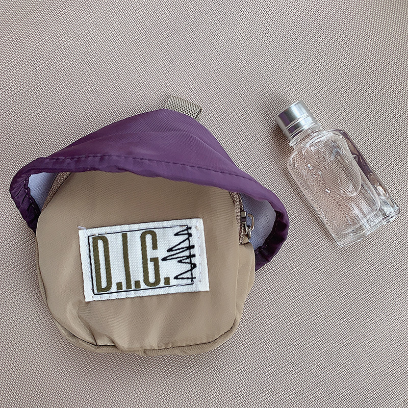 머쉬룸 퍼플 브라운 미니백 [싱글백]