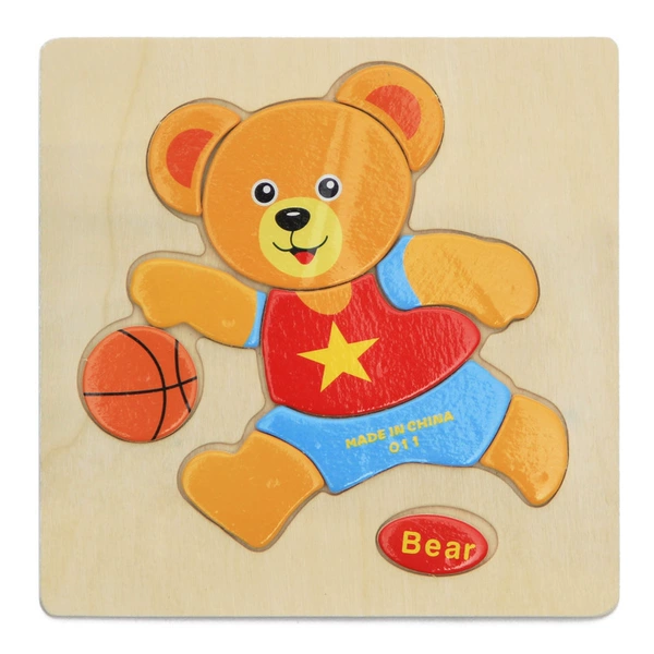 Three dimensional, with little bears