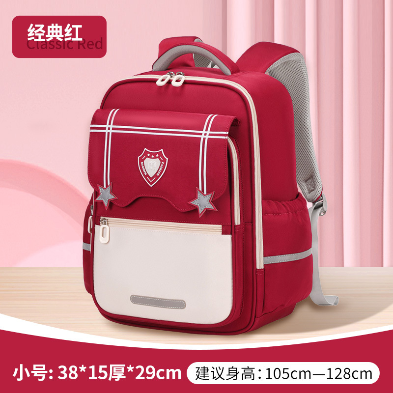 Mochilas escolares Yunduo para estudiantes de primaria, grados 1-6, reducción de la carga, prevención de salpicaduras de agua, múltiples compartimentos, mochilas de gran capacidad para niños, resistentes a la suciedad, hombres y mujeres