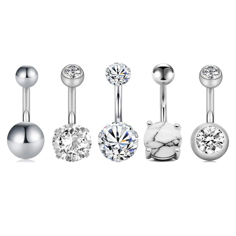 Labret piercing jewelry detail image