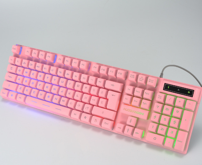 G103 solo teclado rosa