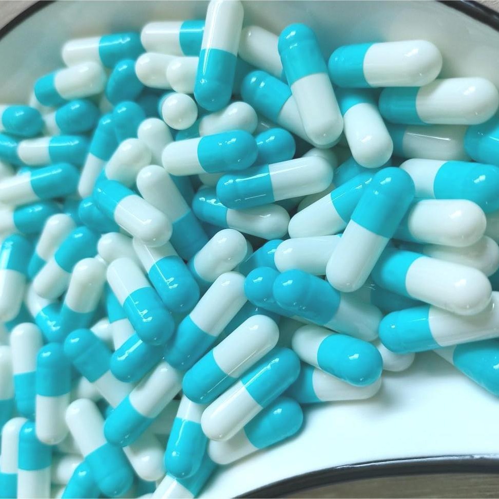 0号1号00号植物胶囊明胶胶囊壳胶囊皮可灌装任意粉食用环保材质