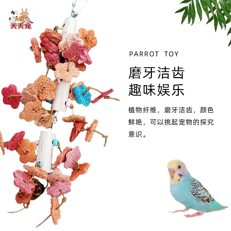 Toy, wooden loofah, pet, can climb