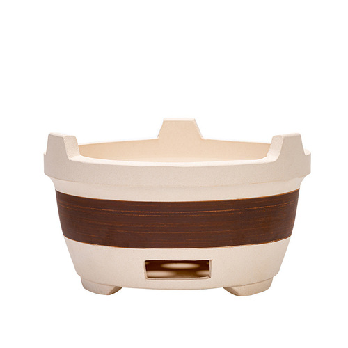 Stove for making tea around the stove Full set of wholesale household outdoor barbecue old-fashioned carbon stove with side stove Can teapot