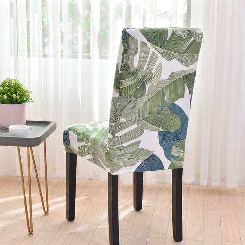 Seasonal Available Fresh Milk Silk Chair Covers Elastic Office Home Meeting Seat Covers Chair Surface Covers
