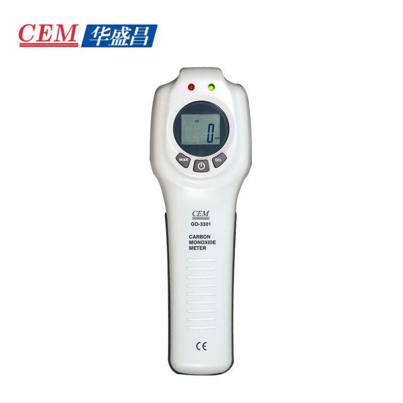 CEM华盛昌GD-3301型CO气体泄露检测仪设置报警 一氧化碳检测仪