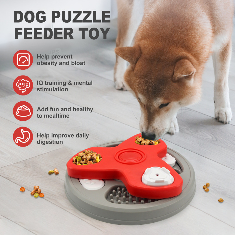 多層回転犬盤ペットがひっくり返さないようにむせないようにする食器家猫犬用品食器が国境を越えている|undefined