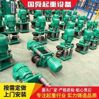 钢丝绳电动葫芦 1-10吨天车吊运起重设备 环链电动葫芦