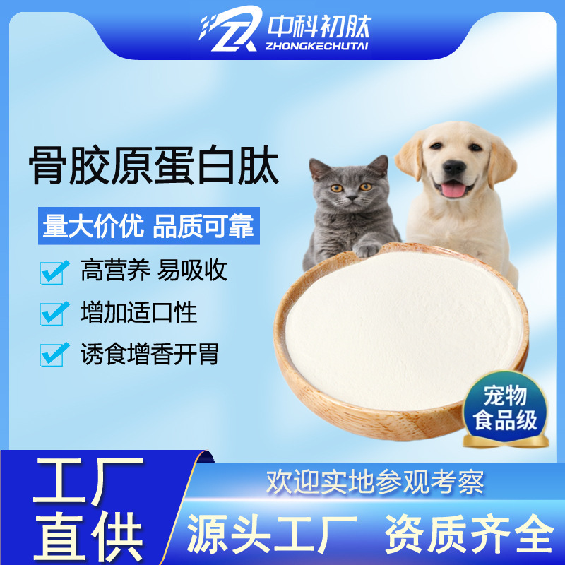 Pet Collagen Peptide Powder, Joint and Bone Nutritional Supplement for Dogs and Cats, Hydrolyzed Protein Peptide Food Ingredient Pet Collagen Peptide Powder, Joint and Bone Nutritional Supplement for Dogs and Cats, Hydrolyzed Protein Peptide Food Ingredient