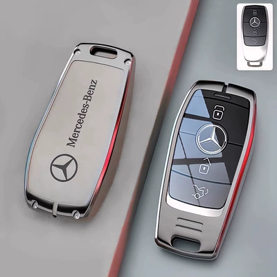 Car key bag key case E-class C - set-mercedes-benz-model-b-zinc-alloy-gun-gray-single-shell