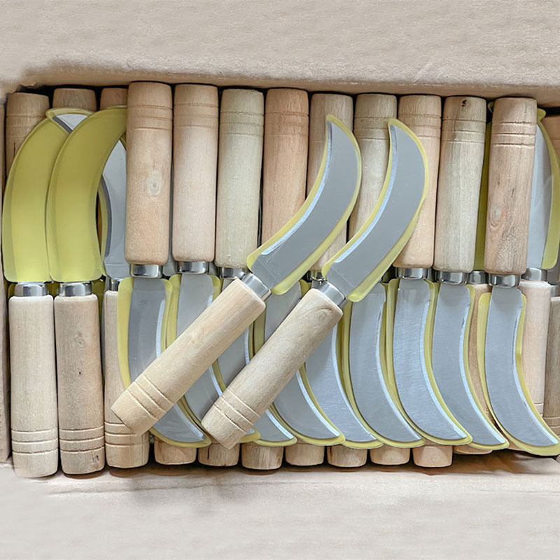 1元2元弯刀菠萝刀小弯刀香蕉刀水果刀单刃水果刀1元货源2元批发