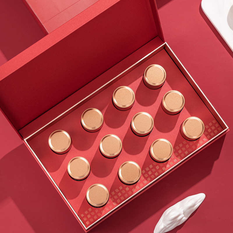 小罐茶礼盒空盒通用红茶绿茶碎银子枸杞小泡罐茶叶包装空礼盒批发