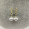 Bright white pearl ears