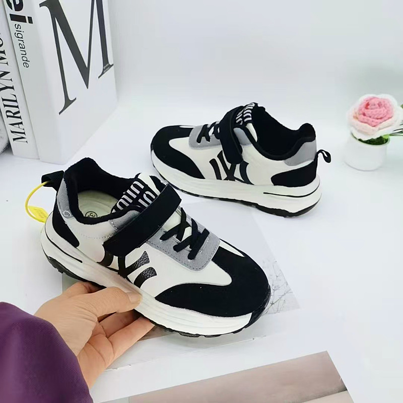 32-37 Tamaño de algodón nuevo zapatos deportivos zapatos casuales de mujer zapatos deportivos de niños zapatos de escuela primaria Agan zapatos