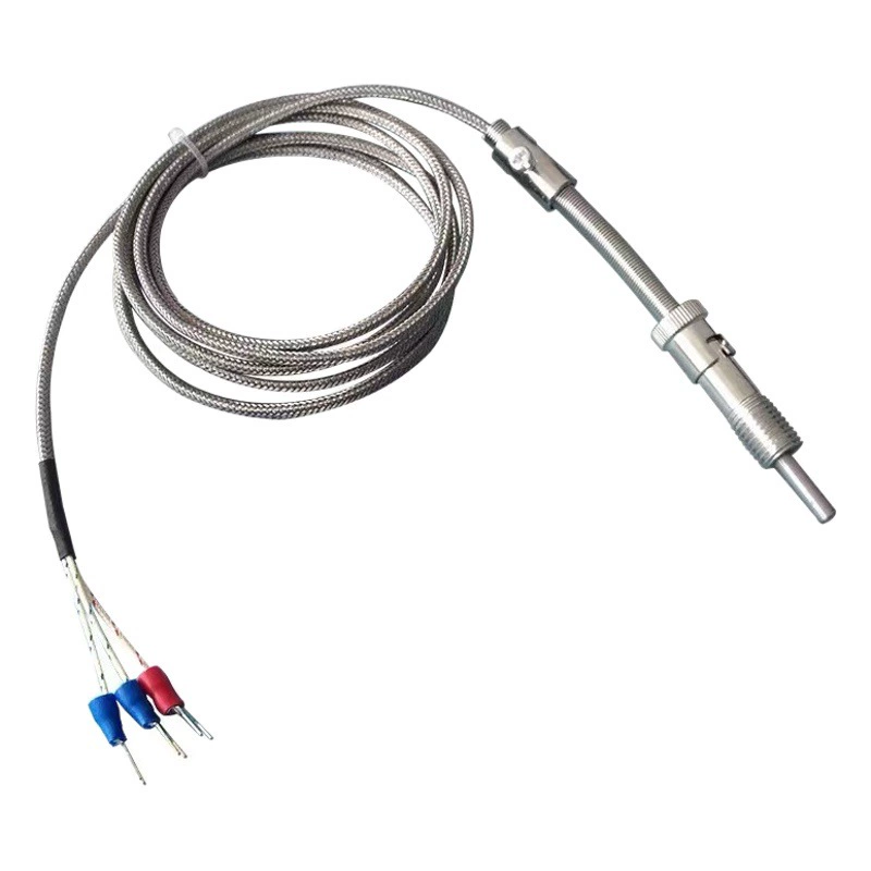 Верхний прибор WZPT01 пружина давления термопара тепловое сопротивление PT100 датчик температуры K E датчик измерения температуры