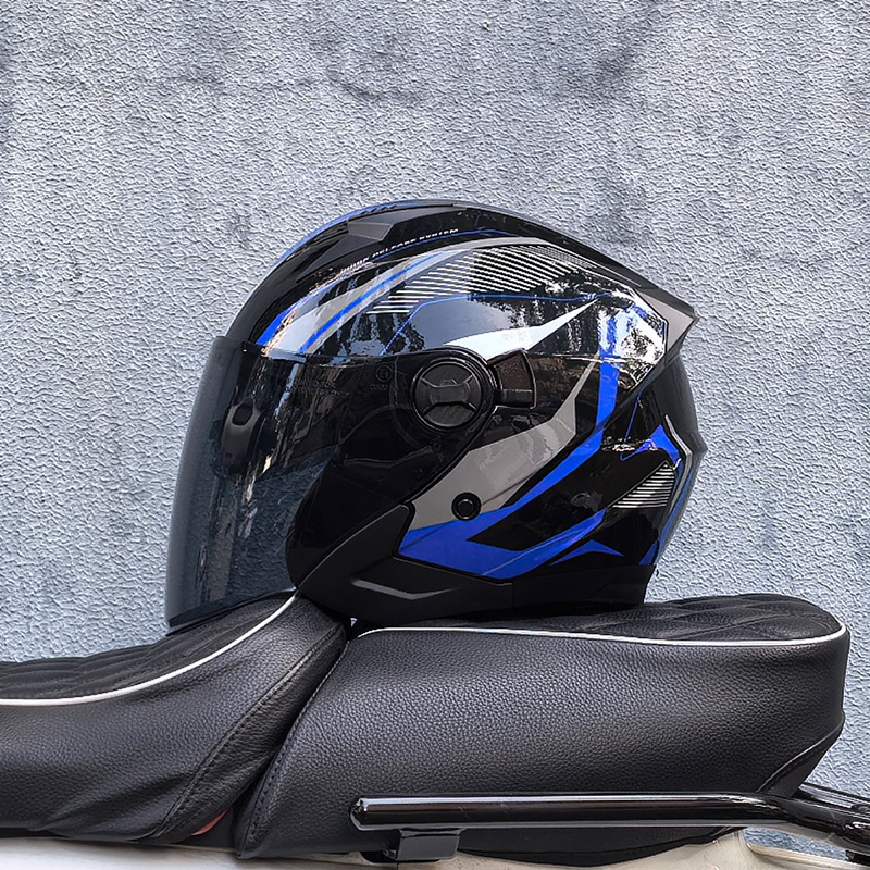 Dar azul con té negro