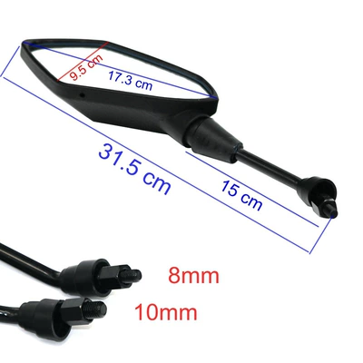Manufacturers directly supply cross-border motorcycle Motorcycle rearview mirror
