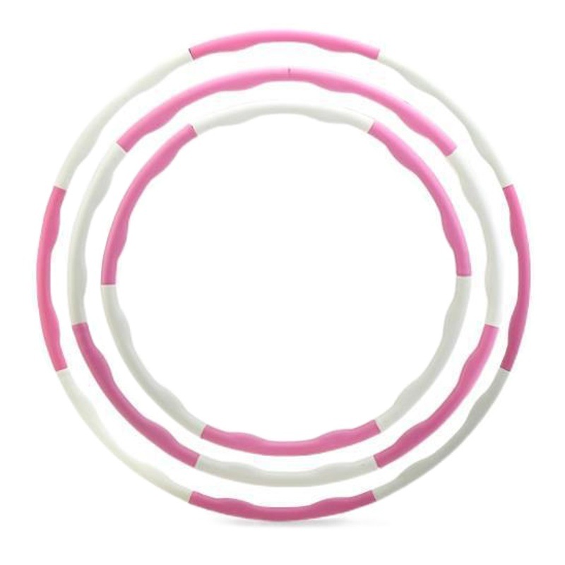 Hula Hoop PP vientre contracción y aumento de la cintura suave elástico desmontable hula hoop cintura delgada TikTok mismo estilo se puede utilizar para la generación de cabello