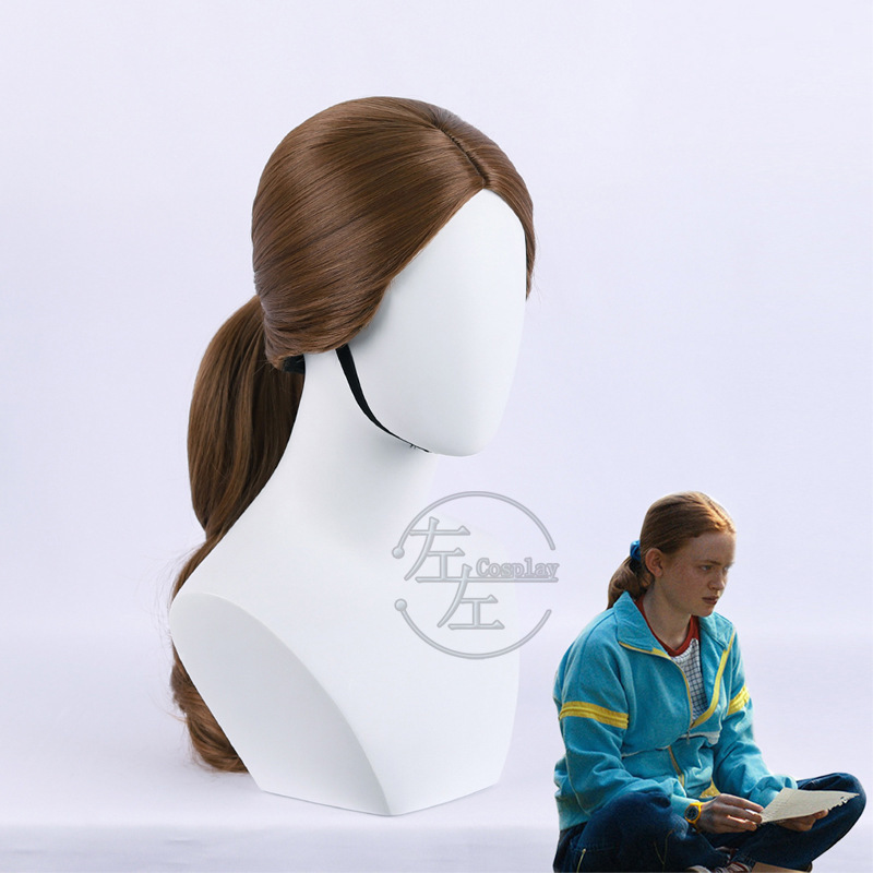 Left Left Stranger Things 4 Max Mayfield cosplay Wig Max Mayfield