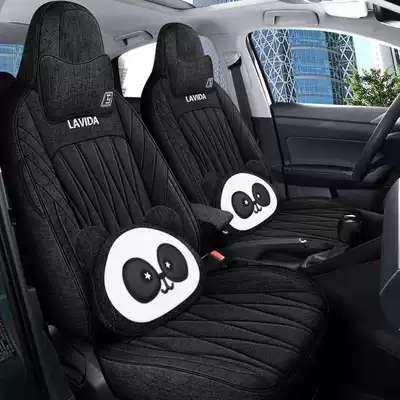 Seat Cover New XR Hemp | Modelə uyğun (Original) oturacaq örtükləri - classic-black-cartoon-version-note-the-model-year-rear-half-pack