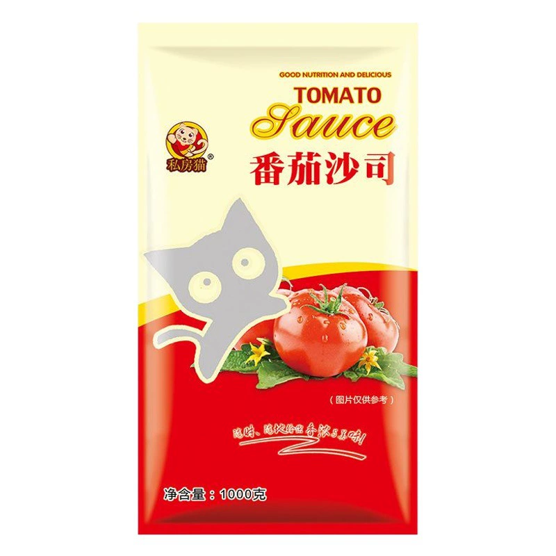 Частная кошка соус Приправа кетчуп легкий салат стейк черный перец маринад жареная курица мед горчичный соус