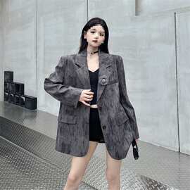 西装外套女2025新款独漂亮超好看设计感气质时尚休闲高级感西服