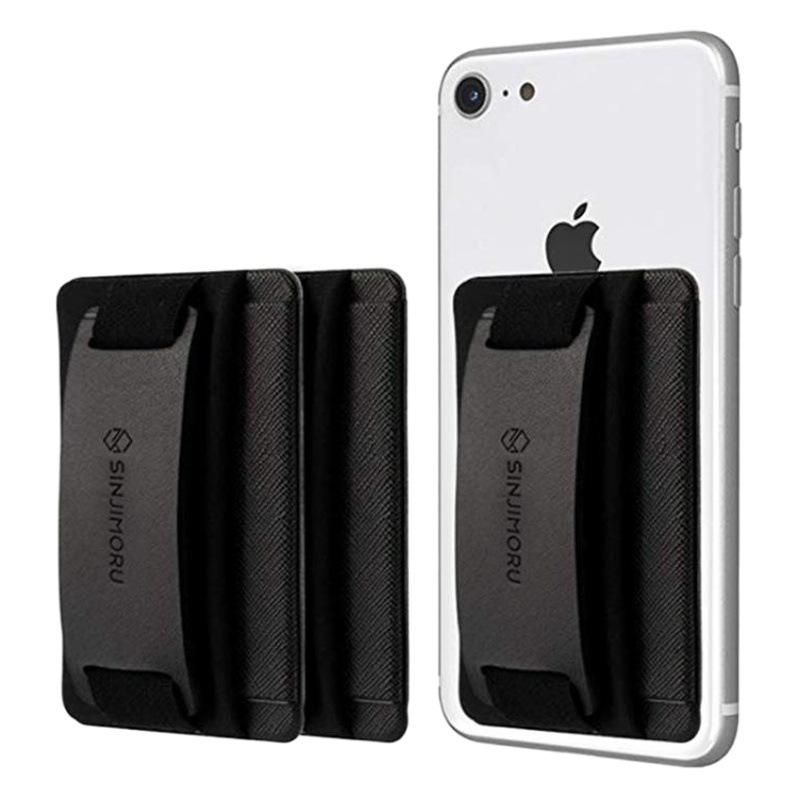 Bracket Card Case Mobile Phone Sticker Lycra Cloth Cover Mobile Phone Back Sticker Multifunctional Mobile Phone Card Case Promotional Gift