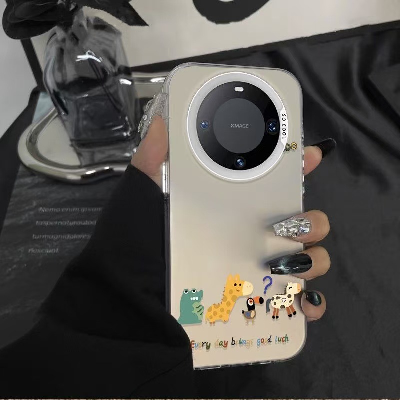 Funda para teléfono simple para teléfono móvil Huawei mate60pro funda para teléfono móvil P70 nuevo Honor 100 personalidad nova12/11