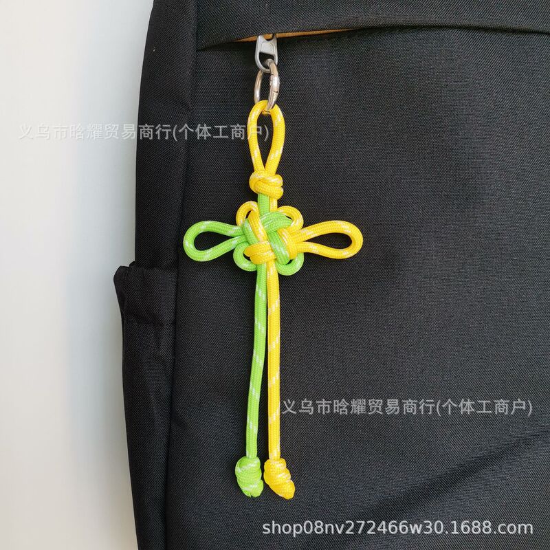 吉祥中国结包包挂件高颜值miu系手工编绳中国风手机壳钥匙扣挂饰|undefined