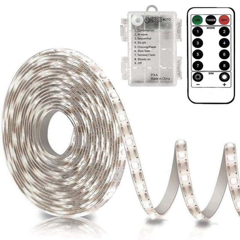 八功能防水电池灯带主图-5-白底图 白光