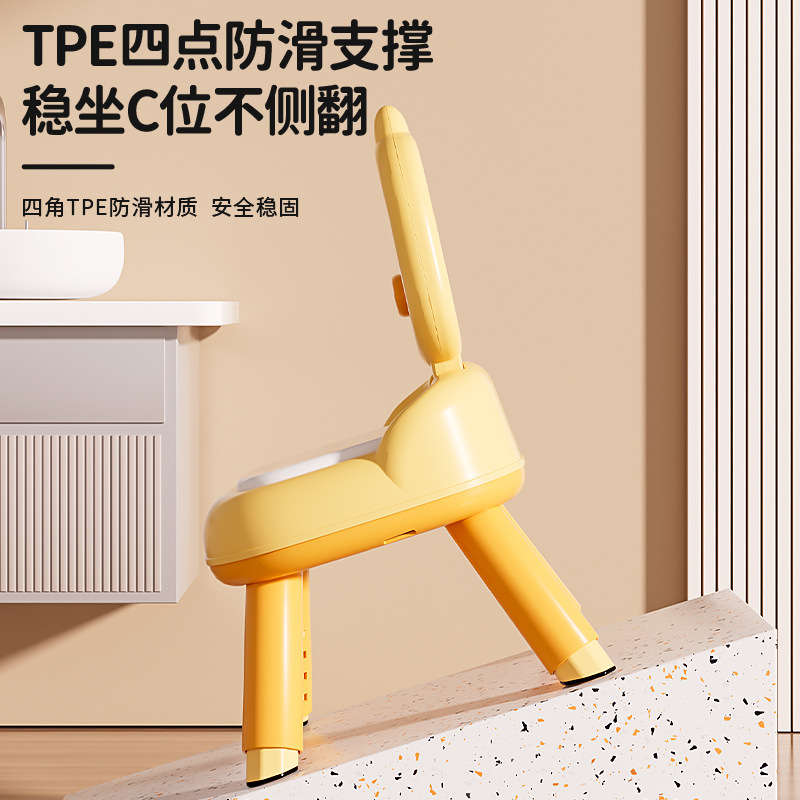 Children's dining chair, baby multifunctional sofa chair, baby screaming chair, back chair, household plastic cartoon stool, wholesale