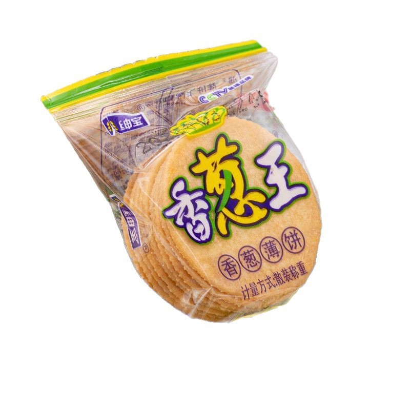 原味香葱薄脆饼干独立小包装零食早餐混装饼干批发休闲零食小吃|undefined