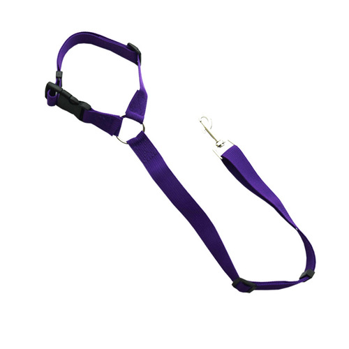Amazon's new pet leash car safety belt 3-in-1 dog car dual-purpose with rear seat rope