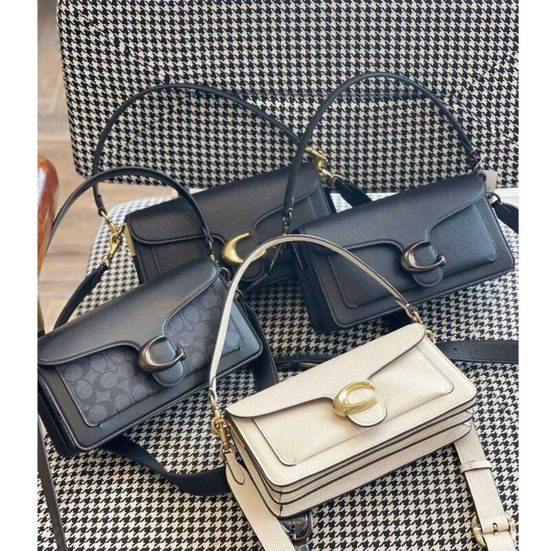 Kou C's New Tabby26 Classic Presbyopic Dionysus Retro Baguette Bag Crossbody Shoulder Armpit Handheld Small Square Bag