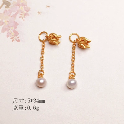 Semi-finished Products, Zərgərlik ara hissələri - tulip-style-natural-pearl