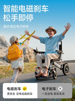 Qatlanan elektrik velosipedlər — Scooter for the Elderly