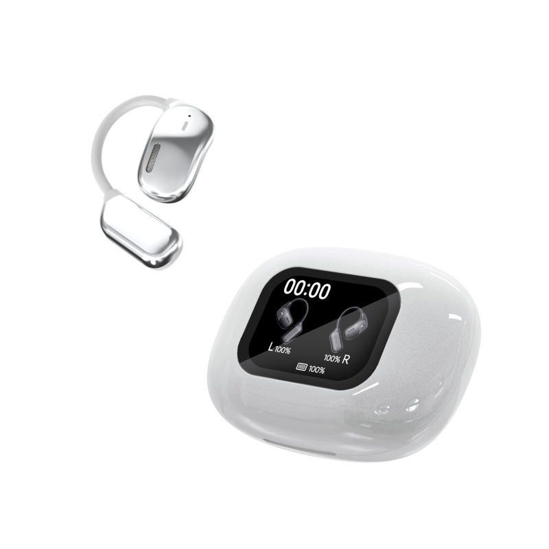 2025 新しいスマート AI 翻訳 XG99 Bluetooth ヘッドセット超長バッテリー寿命 OWS 非インイヤー外部再生耳掛けタイプ|undefined