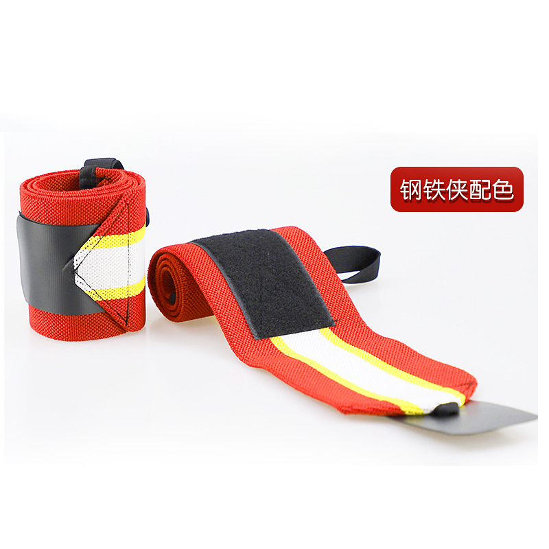 Deportes fitness vendaje deportes pulsera bobinado presión banda fuerza levantamiento de pesas muñeca soporte fitness duro pull banda de refuerzo