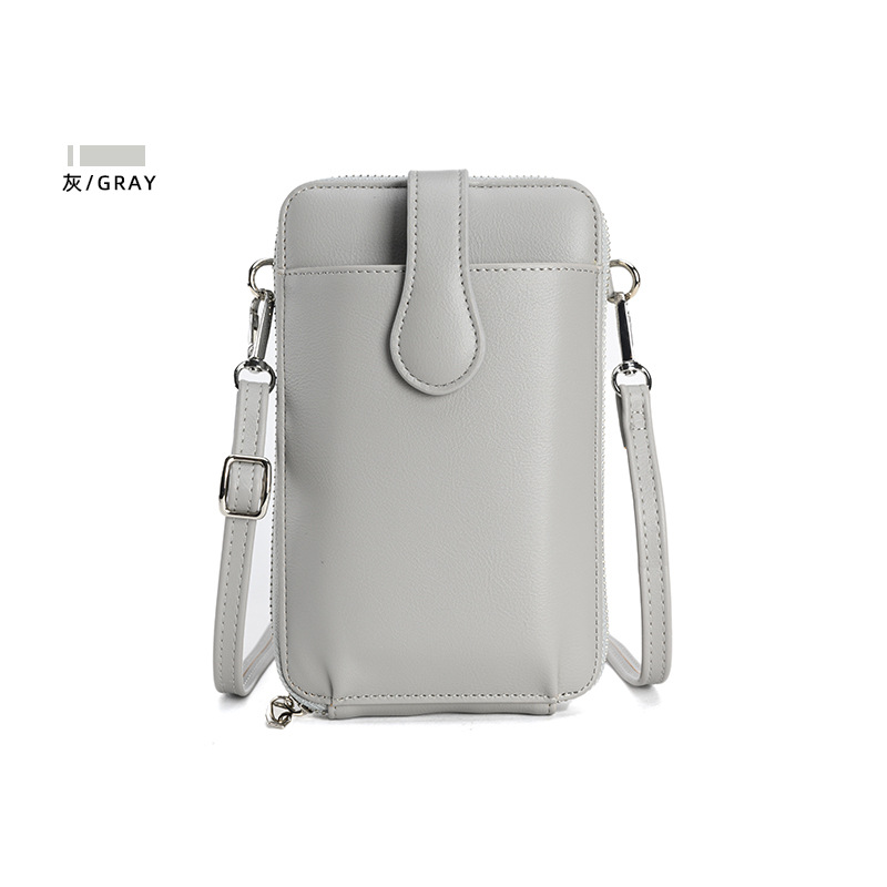 2024 nueva hebilla de cinturón de mujer bolso de teléfono móvil monedero multifuncional ins estilo coreano bolsa de mensajero de hombro de gran capacidad